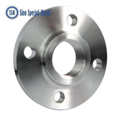 Wedi'i Sgriwio â Threaded UNS N04400 JIS NW 4400 WNR 2.4360 Monel 400 Flange