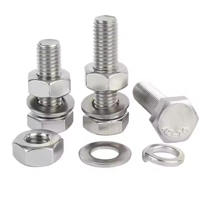 Ansawdd Uchel DIN933 Hex Bolt Cnau Golchwr Kit